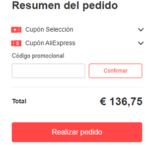 como usar cupones Aliexpress